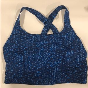 Lululemon long sports bra size 8